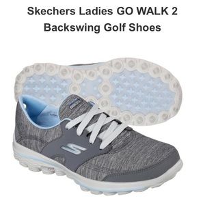 Skechers Ladies GO WALK 2 Backswing Golf Shoes